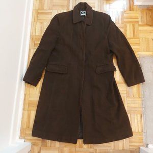 Anne Klein cashmere blend coat size 12